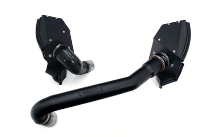 HPS Performance Air Intake Kit with Heat Shield, 2021-2025 BMW M3 G80 3.0L Turbo, Black, 827-772WB