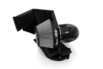 HPS Performance Air Intake Kit with Heat Shield, 2021-2025 BMW M3 G80 3.0L Turbo, Blue, 827-772BL