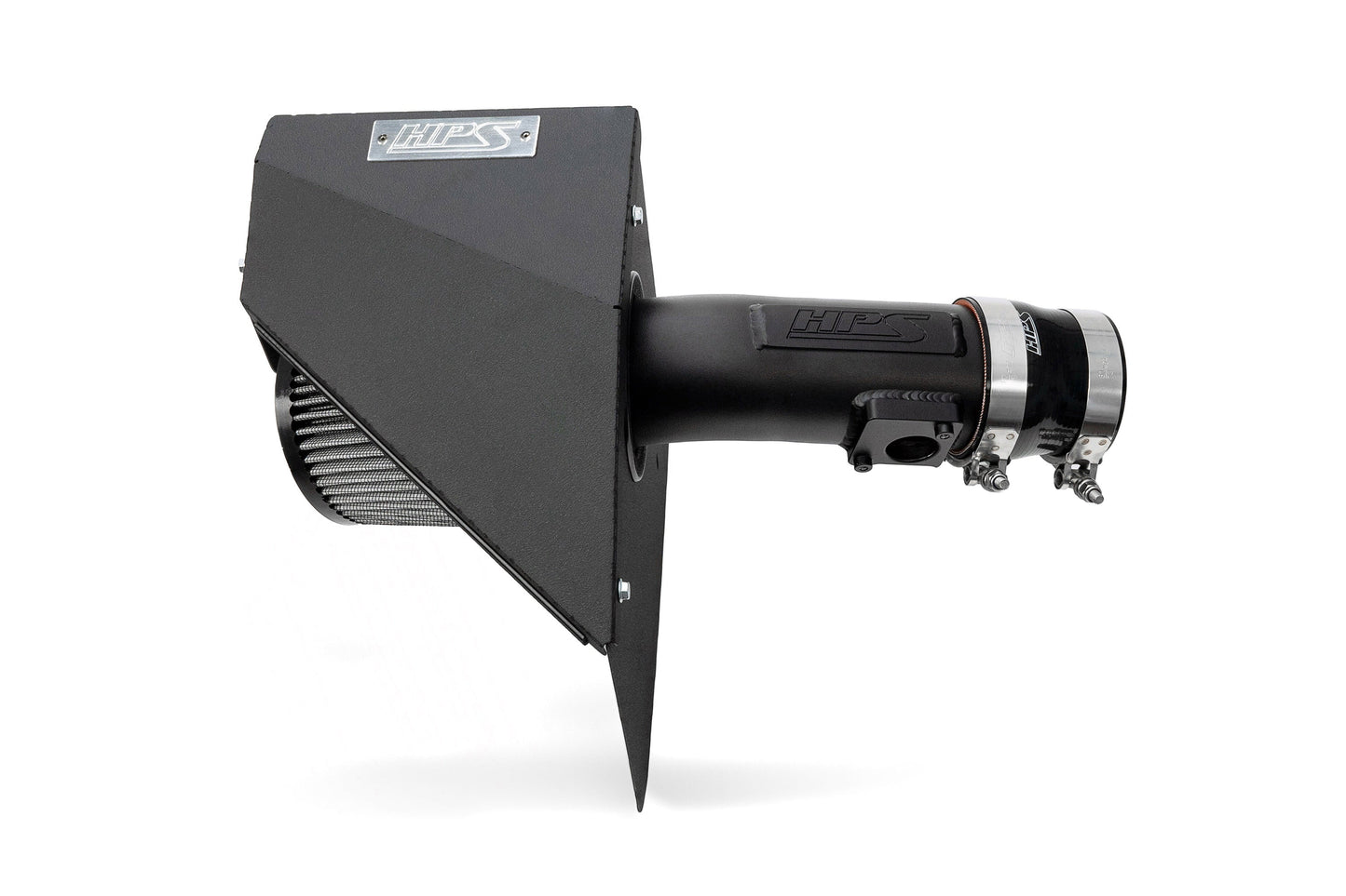 HPS Performance Black Air Intake Kit with Heat Shield 3rd Gen 2008-2014 Subaru Impreza WRX STI 2.5L Turbo 827-778WB