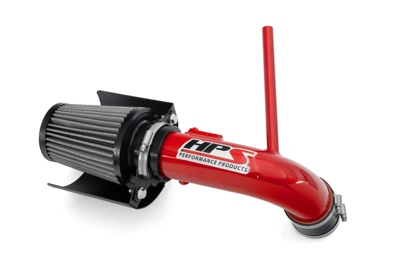 HPS Performance Air Intake Kit with Heat Shield, 2010-2015 Toyota Prius 1.8L, Red, 827-784R