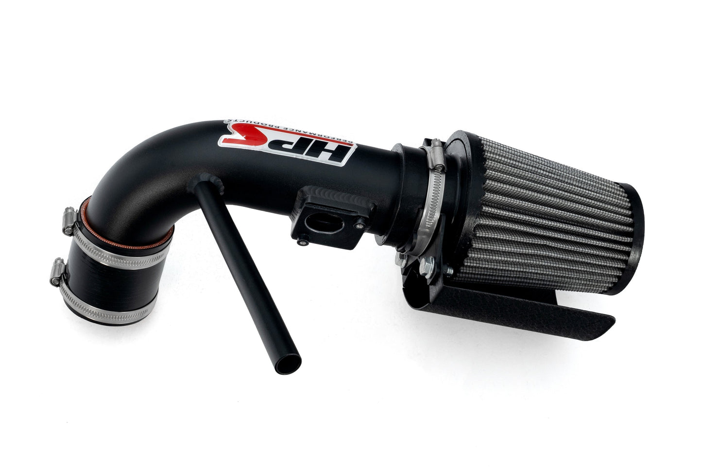 HPS Performance Air Intake Kit with Heat Shield, 2012-2017 Toyota Prius V 1.8L, Black, 827-784WB