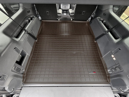 WeatherTech 25-26 Ford Expedition Max Trunk Cargo Liners - Cocoa