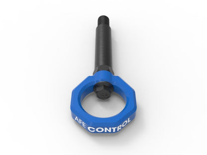aFe Control Rear Tow Hook Blue BMW F-Chassis 2/3/4/M