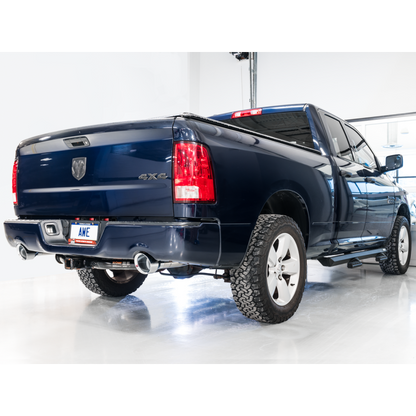 AWE Tuning 09-18 RAM 1500 5.7L (w/Cutouts) 0FG Dual Rear Exit Cat-Back Exhaust - Chrome Silver Tips