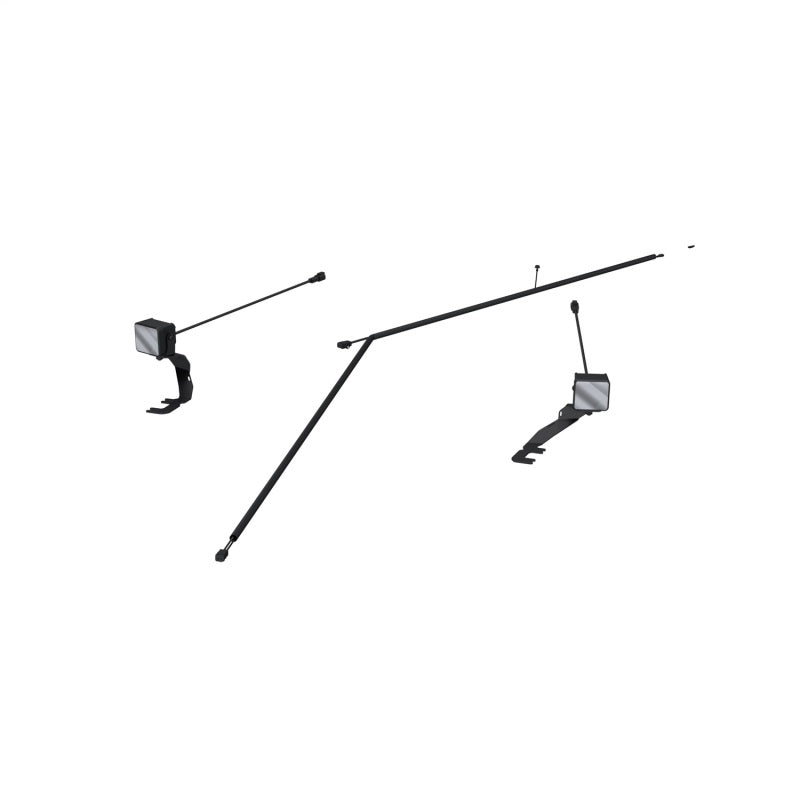 MBRP Ditch Light Kit Flood Beam Ford Ranger Raptor 24-26 Upfitter Switch Models Only