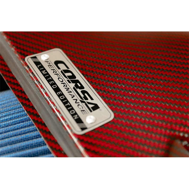 Corsa 15-19 Chevrolet Corvette C7 Z06 6.2L V8 Red Carbon Fiber Air Intake (Does Not Fit ZR1)