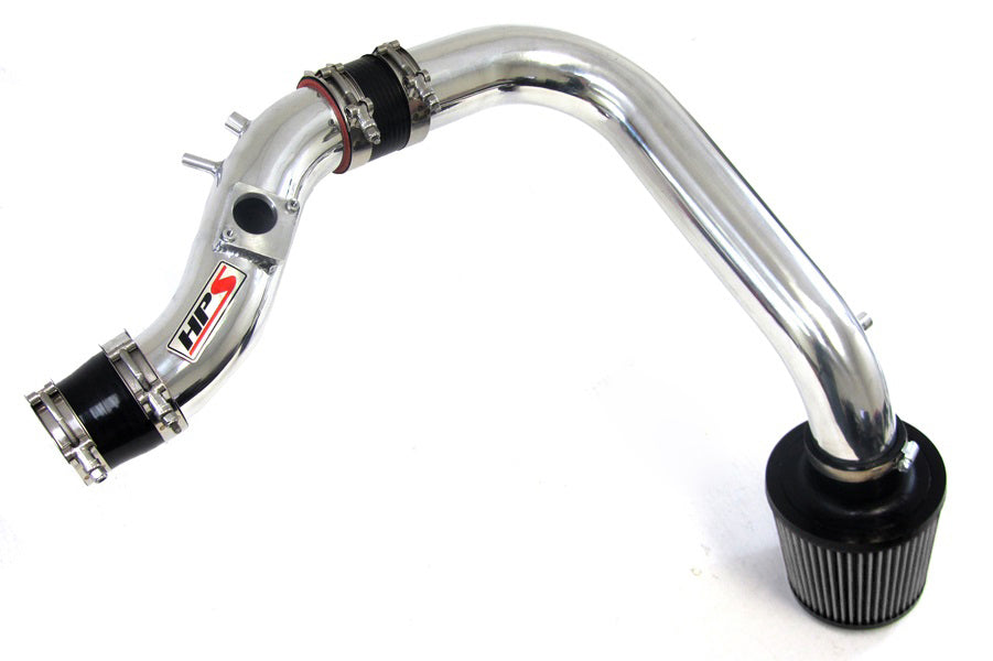 HPS Polish Cold Air Intake Kit (Converts to Shortram) 2003-2004 Pontiac Vibe 1.8L 837-513P