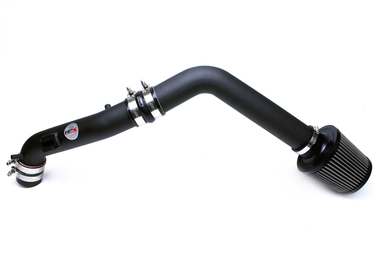 HPS Black Cold Air Intake Kit (Converts to Shortram) 2013-2017 Honda Accord 2.4L 837-555WB