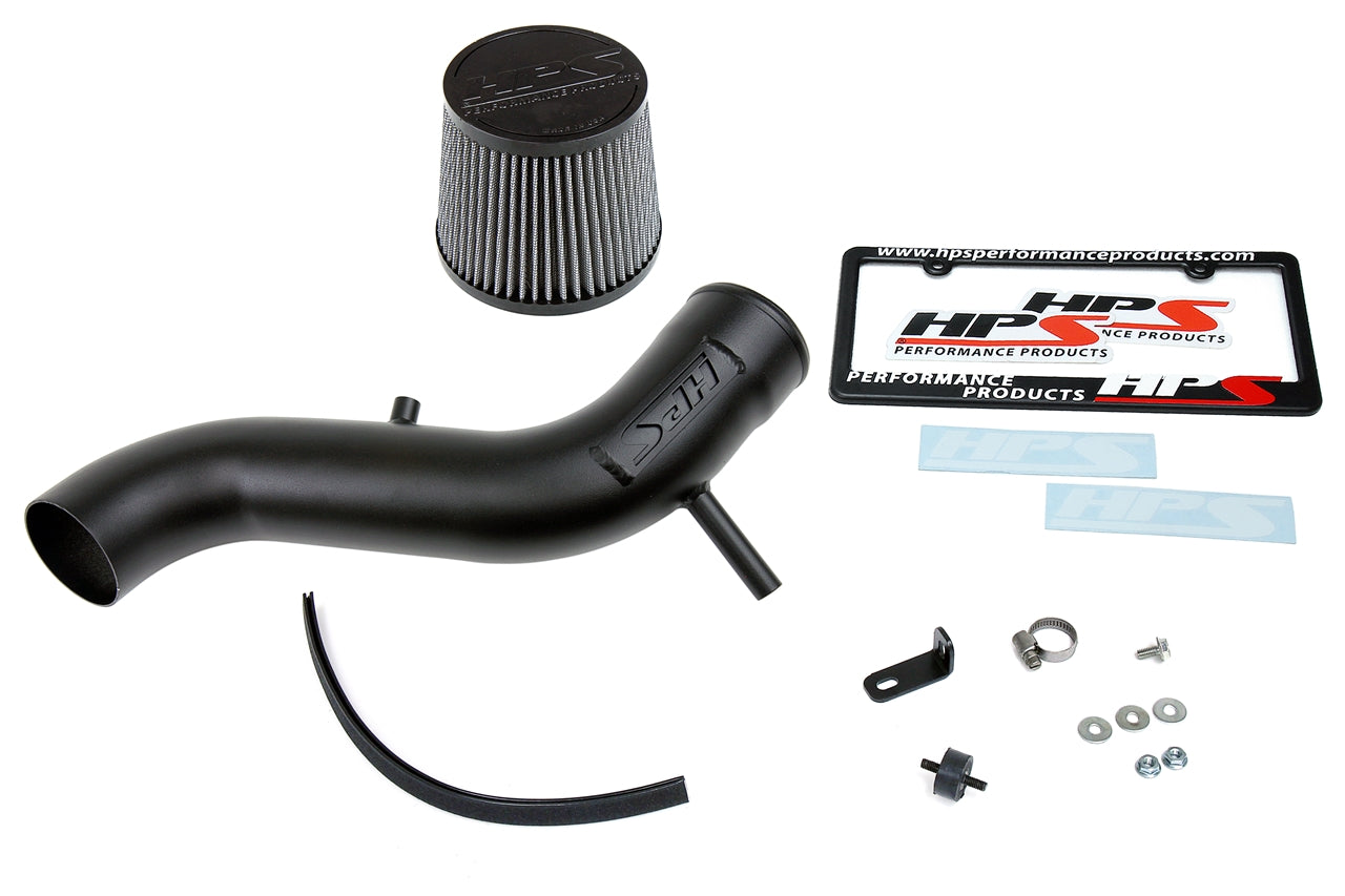 HPS Performance Cold Air Intake Kit 2013-2016 Dodge Dart 2.4L Non Turbo, Black