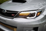 XB LED Headlights: Subaru Impreza WRX (08-14) (Pair / ASM)