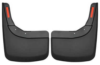 Husky Liners 19-23 Chevrolet Silverado 1500 (Excl. ZR2/TBoss) Rear Mud Guards - Black