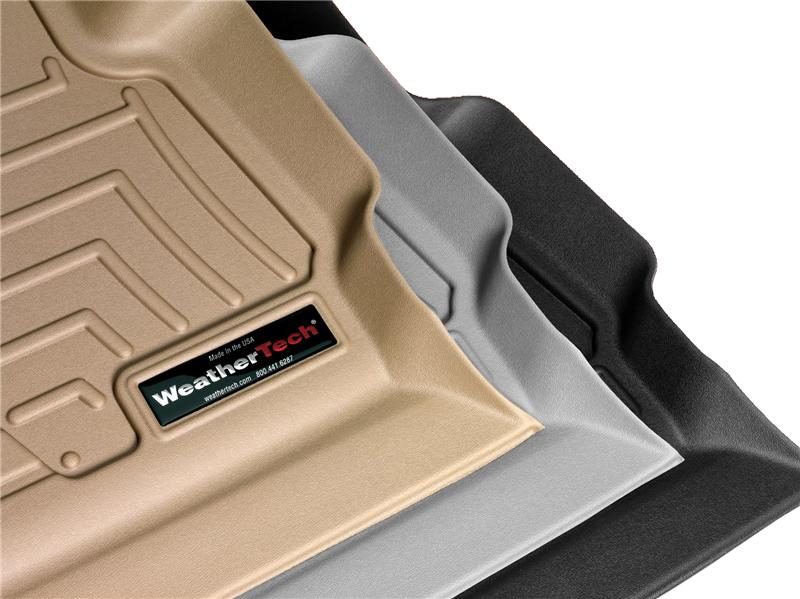 WeatherTech 04-10 BMW 5-Series (E60) Rear FloorLiner - Black