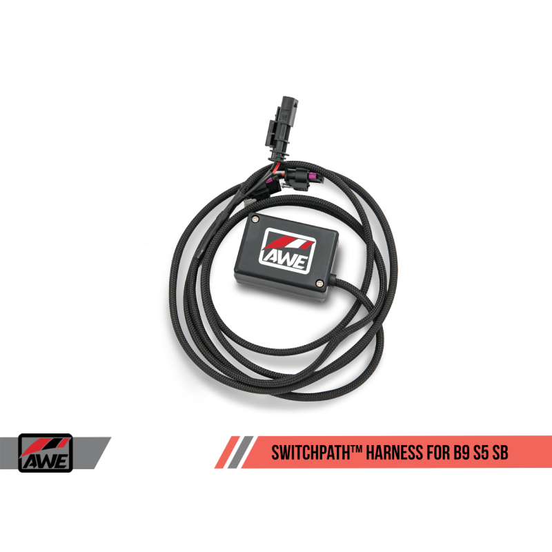 AWE Tuning Audi B9 S5 Sportback SwitchPath Exhaust - Non-Resonated (Silver 102mm Tips)