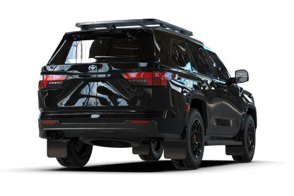 Rally Armor 23-26 Toyota Sequoia Black UR Mud Flap w/ Red Logo