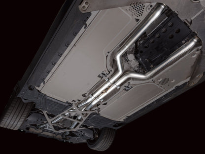 AWE Tuning BMW G90/G99 M5 Track Edition Cat-Back Exhaust - Diamond Black Tips