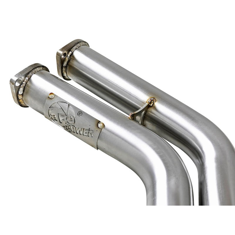aFe Twisted Steel HDR X-Pipe SS-304 01-06 BMW M3 3.2L S54
