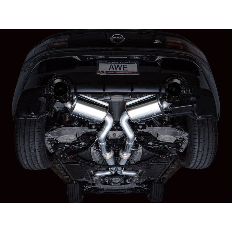 AWE Tuning Touring Edition Catback Exhaust System w/Diamond Black Tips for 2023+ Nissan Z