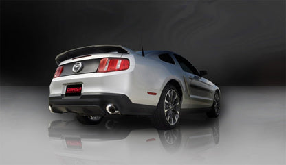 Corsa 11-14 Ford Mustang GT/Boss 302 5.0L V8 Polished Sport Axle-Back Exhaust