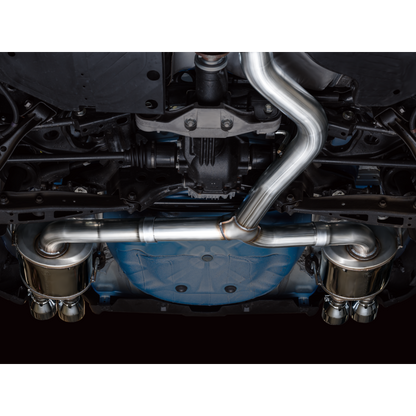 AWE Tuning 2022+ VB Subaru WRX Touring Edition Exhaust - Chrome Silver Tips
