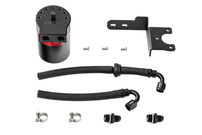 HPS Performance Aluminum Oil Catch Can Kit Honda 2017-2024 Civic Type R 2.0L Turbo, 860-002