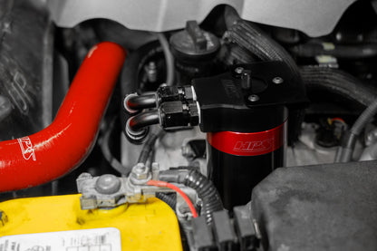 HPS Performance Aluminum Oil Catch Can Kit 2010-2023 Lexus GX460 4.6L V8, 860-005