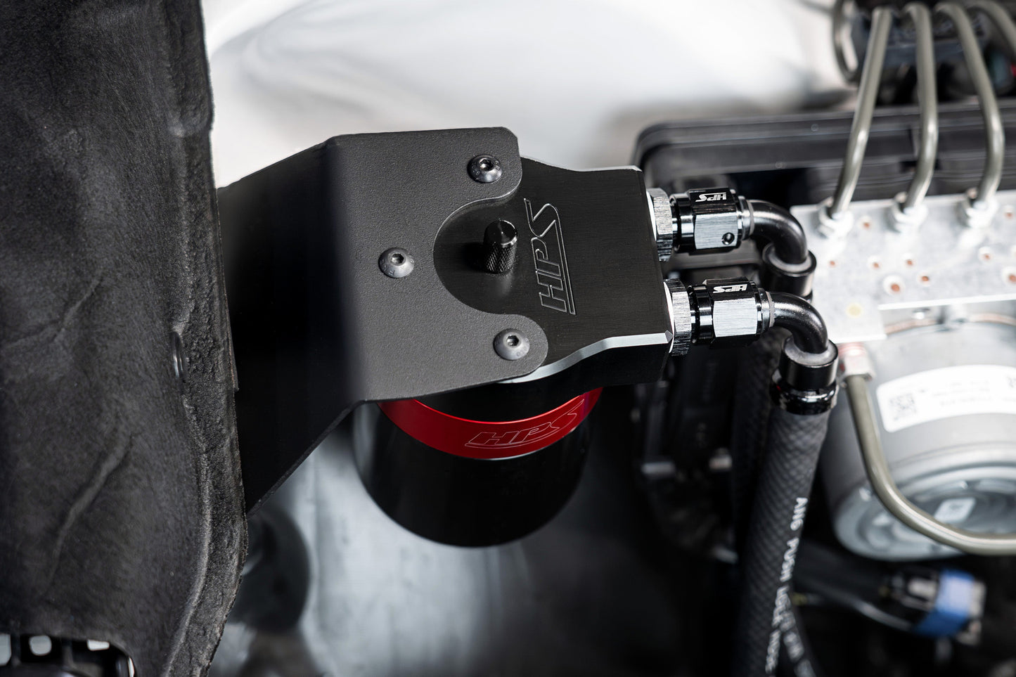 HPS Performance Aluminum Oil Catch Can Kit 2015-2019 Subaru Outback 2.5L Non Turbo, 860-006