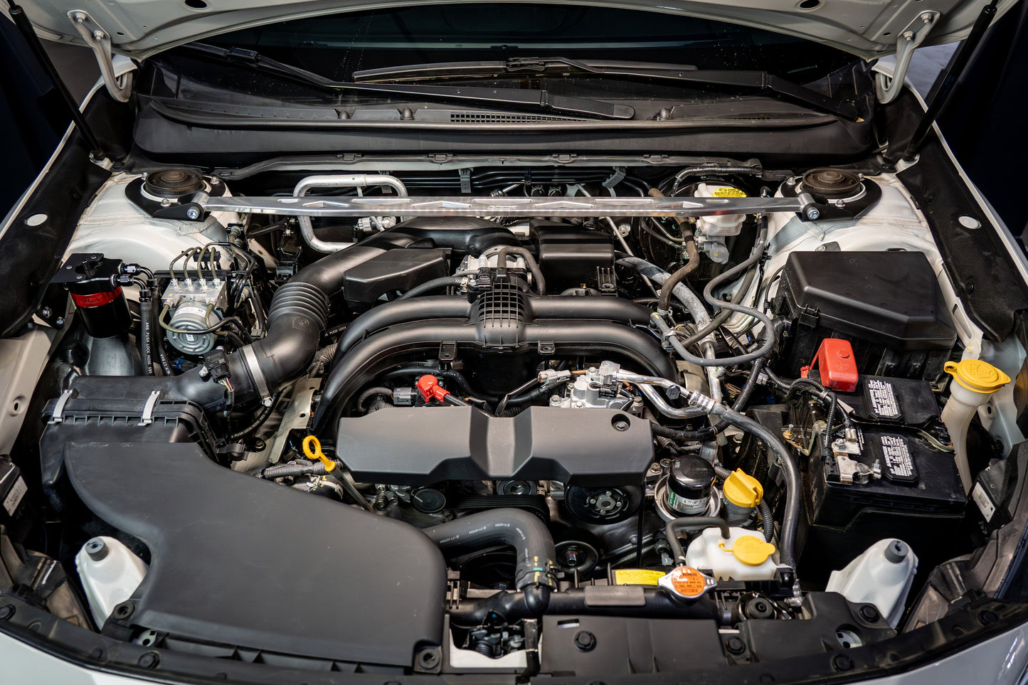 HPS Performance Aluminum Oil Catch Can Kit 2015-2019 Subaru Outback 2.5L Non Turbo, 860-006