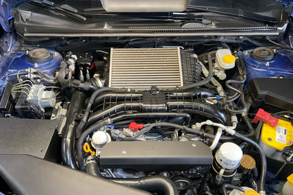 HPS Performance Aluminum Oil Catch Can Kit 2015-2021 Subaru WRX 2.0L Turbo VA FA20F, 860-007