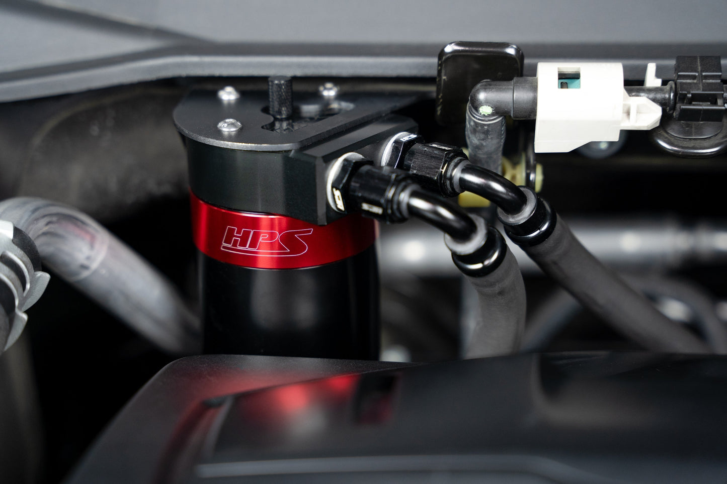 HPS Performance Aluminum Oil Catch Can Kit 2019-2025 Acura RDX 2.0L Turbo, 860-015