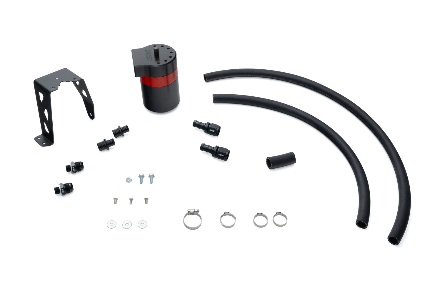 HPS Performance Aluminum Oil Catch Can Kit 2025-2026 Toyota 4Runner 2.4L Turbo, 860-024