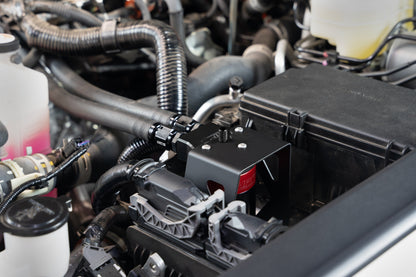 HPS Performance Aluminum Oil Catch Can Kit 2025-2026 Toyota 4Runner 2.4L Turbo, Black, 860-024WB