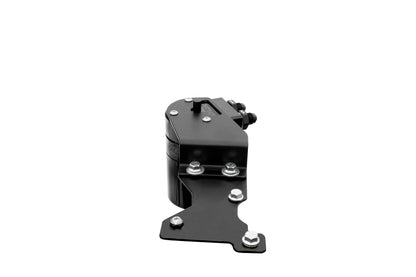 HPS Performance Aluminum Oil Catch Can Kit 2010-2015 Lexus IS350 C 3.5L V6, Black, 860-025WB