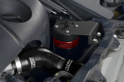 HPS Performance Aluminum Oil Catch Can Kit 2006-2013 Lexus IS350 3.5L V6, Red, 860-025