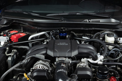 HPS Performance Aluminum Oil Catch Can Kit 2022-2025 Toyota GR86 2.4L FA24D, Blue, 860-026BL