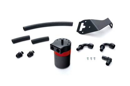 HPS Performance Aluminum Oil Catch Can Kit 2022-2025 Toyota GR86 2.4L FA24D, 860-026