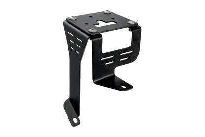 HPS Performance Aluminum Oil Catch Can Kit 2012-2015 Honda Civic Si 2.4L K24Z7, Black, 860-027WB