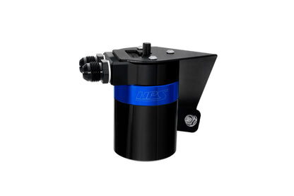 HPS Performance Aluminum Oil Catch Can Kit 2017-2020 Toyota 86 2.0L FA20, Blue, 860-030BL