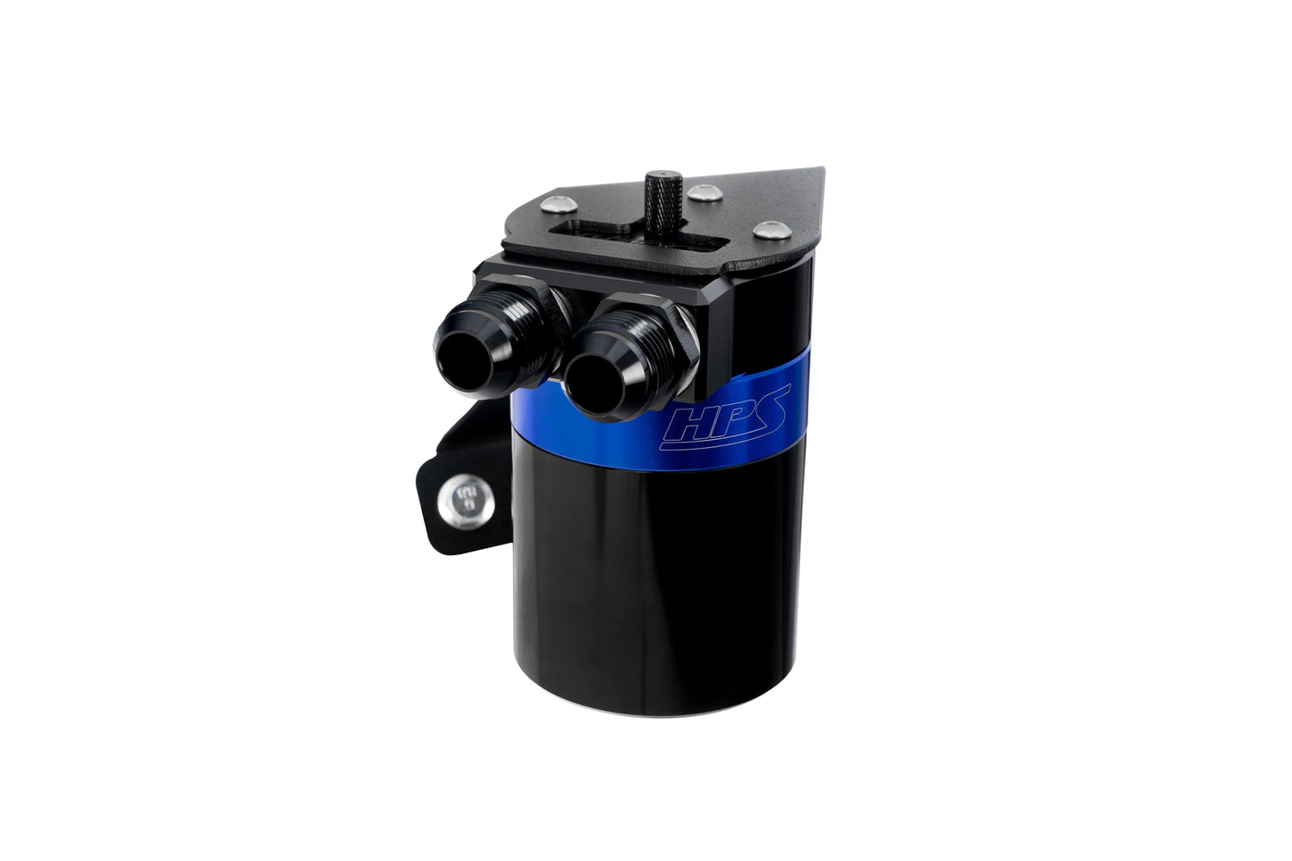 HPS Performance Aluminum Oil Catch Can Kit 2013-2020 Subaru BRZ 2.0L FA20D, Blue, 860-030BL