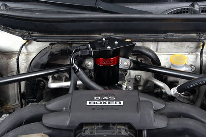 HPS Performance Aluminum Oil Catch Can Kit 2013-2020 Subaru BRZ 2.0L FA20D, 860-030