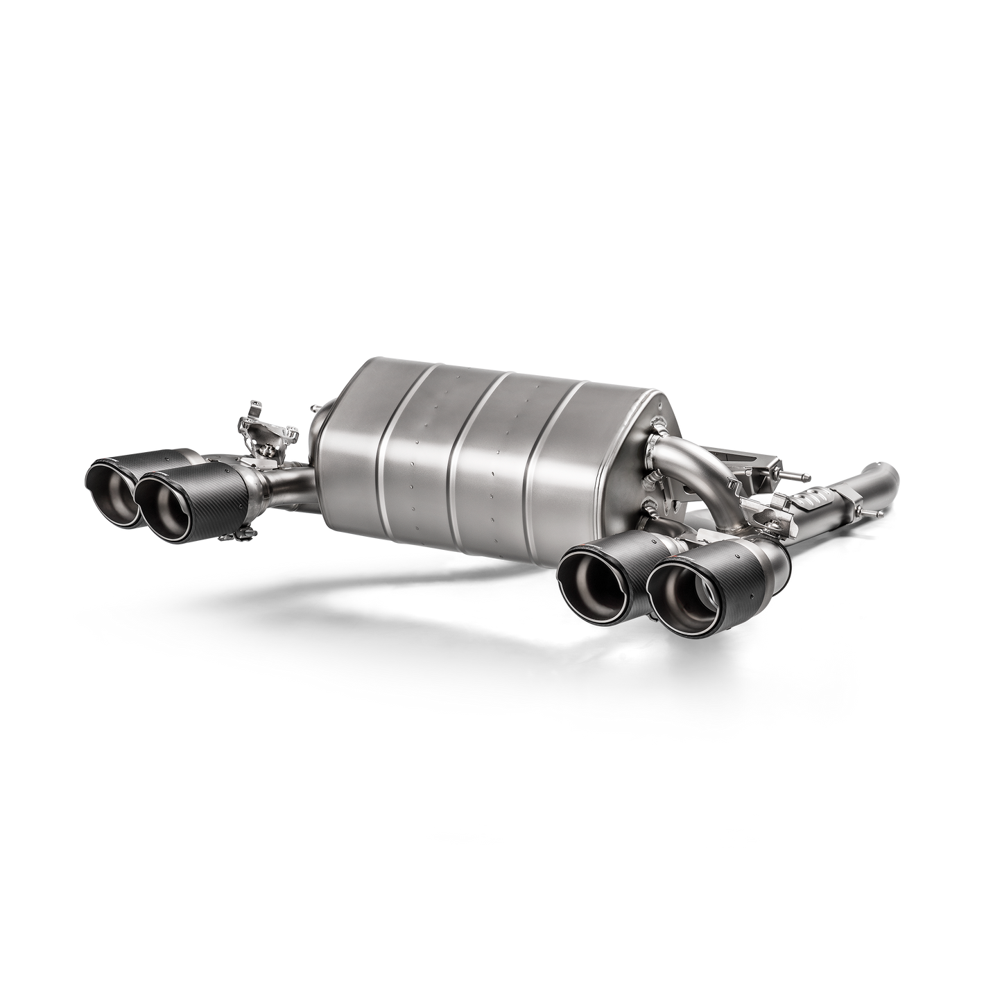 Akrapovič Slip-On Line Exhaust (Titanium) w/Carbon Tips - 2018+ BMW M2 Competition/M2 CS (F87N)