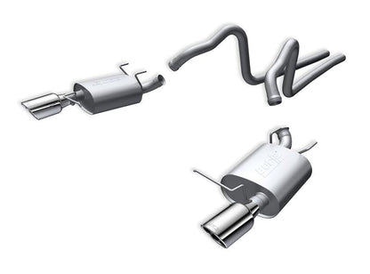 Borla 2011 Ford Mustang 3.7L 6cyl 6spd RWD SS S-Type Catback Exhaust