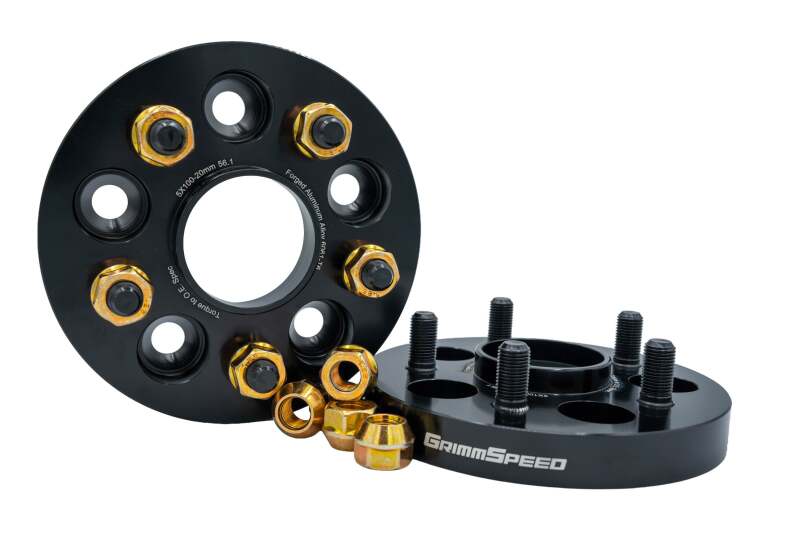 GrimmSpeed 02-14 Subaru WRX 5x100 15mm Wheel Spacer (Pair)