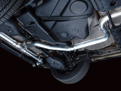 AWE Tuning 2022 VW GTI MK8 Track Edition Exhaust - Diamond Black Tips