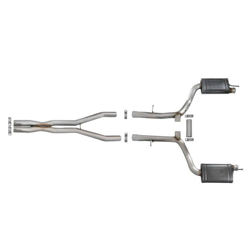 aFe MACH Force-Xp 304 SS Cat-Back Exhaust 15-16 Dodge Challenger V8-5.7L