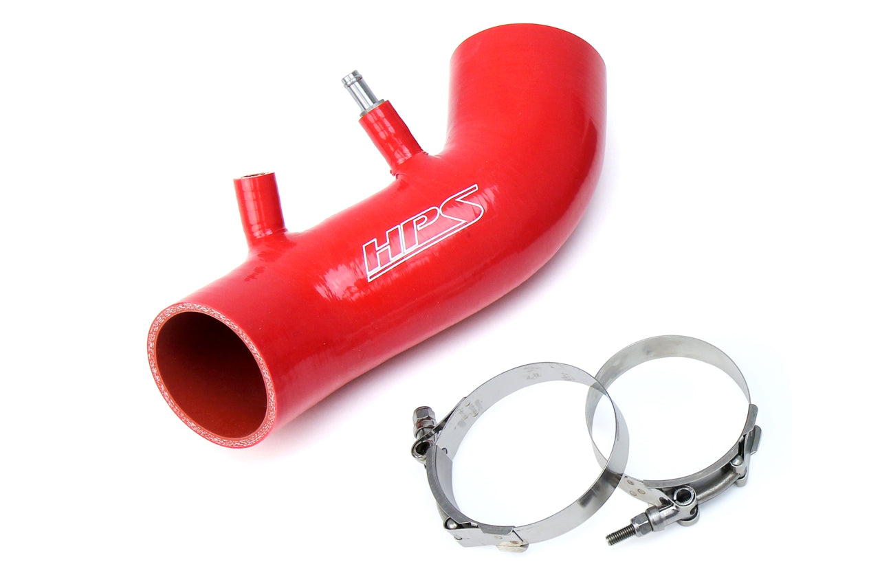 HPS Red Silicone Air Intake Kit Post MAF Hose 2006-2011 Honda Civic Si Coupe Sedan 87-68420-RED