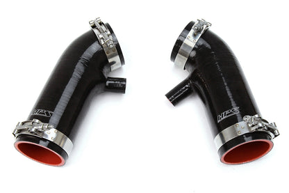 HPS Black Silicone Air Intake Kit Post MAF Hose 2007-2008 Infiniti G35 Sedan 3.5L VQ35HR 87-68426-BLK