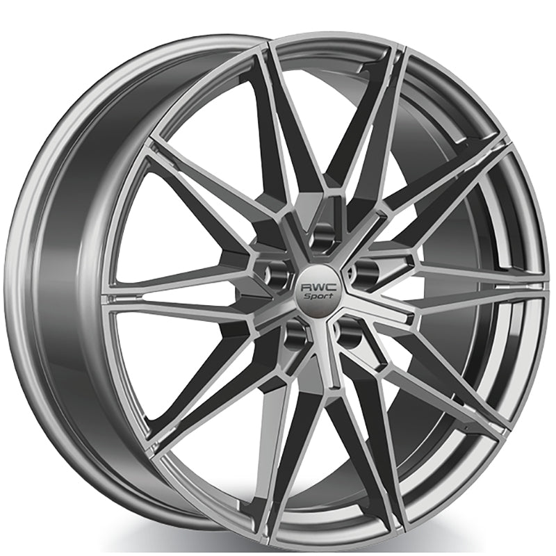 RWC 875 Silver 20x8.5 +28 5x112mm 66.6mm
