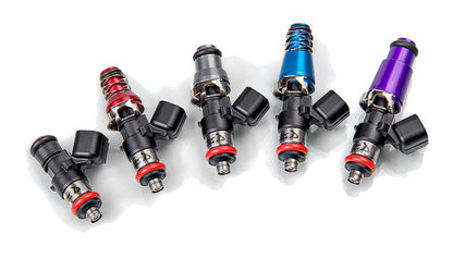 Injector Dynamics 1700cc Injectors - 48mm Length - Mach Top to 11mm - S2000 Low Config (Set of 4)