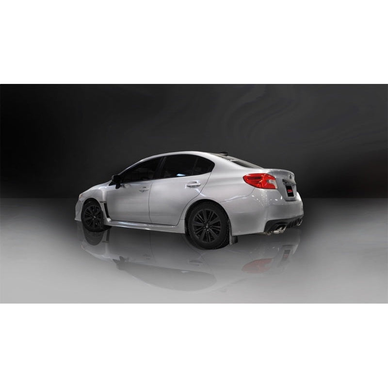 Corsa 2015 Subaru WRX Cat Back Exhaust, Polished Quad 3.5in Tips *Sport*