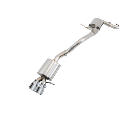 AWE Tuning 09-14 Volkswagen Jetta Mk6 1.4T Touring Edition Exhaust - Chrome Silver Tips